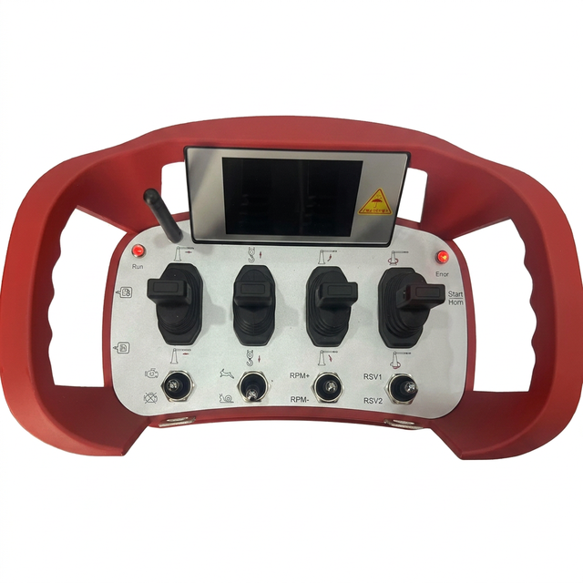 Wireless Remote Control Hydraulic Crane 6Joystick Solenoid Motor Pilot Valve 433MHz 12V/24V 2.4GHz 433 868 MHz 915 MHz