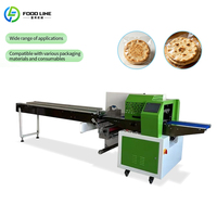 Stikstofvullende vershoudende horizontale flowpack verpakkingsmachine voor brood, cake, bakkerijproducten