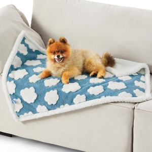 Étanche personnalisé chien chat couverture lit crique couvertures pour animaux de compagnie flanelle jeter avec logo pour chien chiot couverture animaux de compagnie couvre-lit - Product Image 1