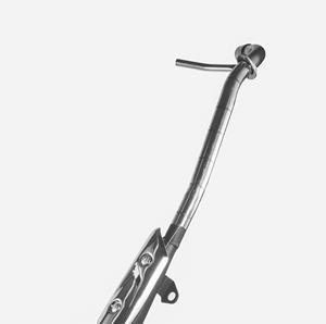 Universal <b>Powder</b> Coated or <b>Chrome</b> Motorcycle Exhaust Pipe - Long Life for Common Street Motorbikes with Easy Installation - Product Image 3