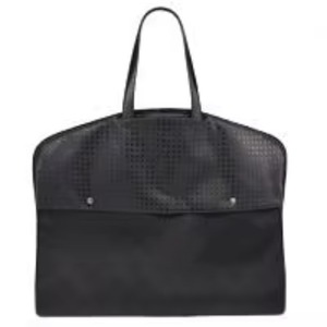 Muestra gratuita de funda de ropa plegable negra de lujo hecha a mano para hombre, bolsa de transporte de trajes informal para viaje - Product Image 2