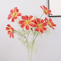 Bunga Cosmos Artificial INS Single Branch Real Touch Berkualitas Tinggi untuk Dekorasi Rumah dan Pernikahan, Bunga Krisan Real Touch