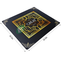 Tapis de Mahjong Personnalisé avec Logo OEM 32,5x32,5 Pouces en Néoprène Caoutchouc – Échantillon Gratuit pour Tables de Mahjong, Casino, Poker et Jeux de Société