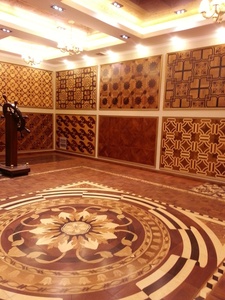 Revêtement de bois en bois de médaillon, nouveau Design en bois naturel, chapiteau, pour jardin - Product Image 6