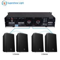CA20 4oms 8oms 2000 2400 watt 1U 2 kanal D sınıfı ses güç amplifikatörü profesyonel