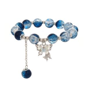 Nouveau Bracelet de Luxe Léger Perlé Inspiré du Papillon Chinois, Charme Élégant pour Couple, Idéal Cadeau pour Femme ou Petite Amie - Product Image 3