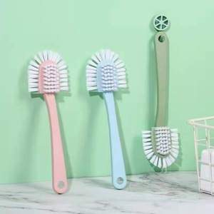 Household <b>shoe</b> brush, long-handled <b>soft</b>-bristled <b>shoe</b> cleaning brush, multi-functional five-sided <b>shoe</b> brush, hangable, no dead - Product Image 1