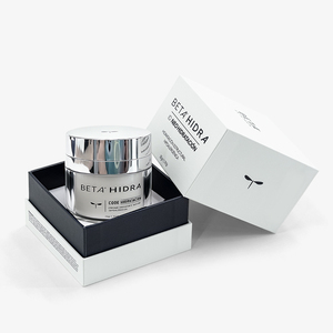 Caja de Regalo Rígida con Diseño de Libélula Personalizado, Caja Cosmética Blanca Mate con Banda Separadora para Contenedor de Crema Facial - Product Image 3