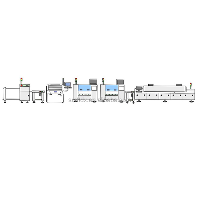 LED SMT Production Line Pick and Place Machine Automatic Assembly Machine