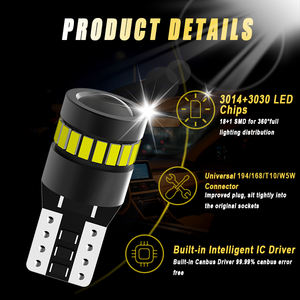 ไฟโดมภายในรถยนต์ G-View T10 W5W สีส้ม <span class=keywords><strong>LED</strong></span> 12V T10 <span class=keywords><strong>Led</strong></span> Canbus 168 194 ไฟสัญญาณสีเหลืองอำพัน หลอดไฟจอดรถ ไฟภายในรถยนต์ - Product Image 3