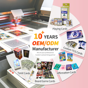 Stampa Personalizzata di Carte Collezionabili OEM, Stampa Personalizzata di Alta Qualità, Scatola di Carte da Gioco <span class=keywords><strong>Anime</strong></span> TCG Ecologica in Carta - Product Image 3