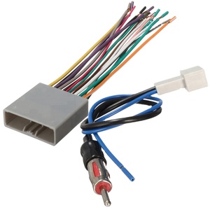 Faisceau de câbles à connecteurs multipolaires, <span class=keywords><strong>prise</strong></span> femelle, câble dénudé multicolore, assemblage de câblage automobile personnalisé - Product Image 1