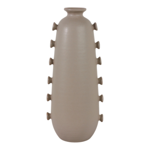 Ceramic Decorative Flower <b>Vase</b> With Side Detailing <b>Small</b> Size For Home Living Room Bedroom Office Decor - Product Image 4