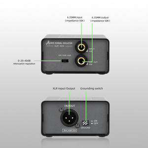 Aislador <span class=keywords><strong>de</strong></span> <span class=keywords><strong>Audio</strong></span> BHA XLR1-BOX con Ajuste <span class=keywords><strong>de</strong></span> Ganancia <span class=keywords><strong>de</strong></span> Tres Niveles, Transmisión <span class=keywords><strong>de</strong></span> Señal sin Pérdidas, Capacidad para Eliminar Ruido Eléctrico - Product Image 5