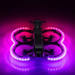 Hochwirksame Schutz abdeckung Tragbare Installation Paddel beleuchteter Stoßstangen ring für DJI Avata 2 Drohnen zubehör - Product Image 4