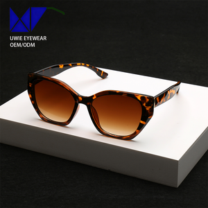 Occhiali da Sole Unisex Cat Eye UV400 con Montatura Completa Sfumata Marrone Rosa Nero Misura 68-18-138 Vendita all'Ingrosso - Product Image 5