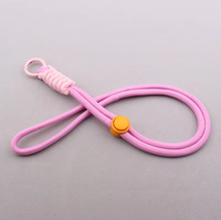 TOLKA TK325 Cordino per Telefono in Nylon Intrecciato Stile Cartone Animato Creativo, Porta Carte e Badge ID, 45cm, da Appendere al Collo