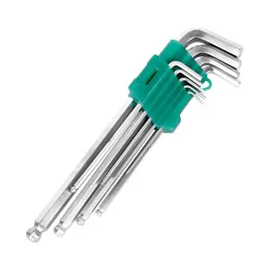 Chìa Khóa Lục Giác Hình Chữ L, Chìa Khóa Lục Giác Bằng Thép Cacbon 1.5Mm 2Mm 2.5Mm 3Mm 4Mm 5Mm 6Mm 8Mm 10Mm