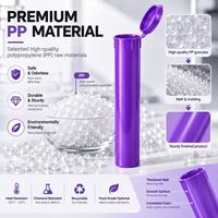 Tubes en plastique PP résistant aux enfants, imprimés en sérigraphie personnalisée multicolores, avec bouchon à clapet ouvrable, 96 mm/109 mm/114 mm/116 mm, pré-emboutis