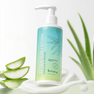 Lotion Après-Soleil à l'Aloe Vera Marque Blanche OEM, Absorption Rapide, Hydratation Rafraîchissante, Réparation Post-Soleil pour Peaux Irritées, Lait Corporel 236ml - Product Image 3