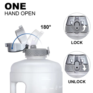 Custom New Style 128 Oz Promotional <b>Plastic</b> Gym Water Bottle <b>Bucket</b> <b>Large</b> Capacity Sport Water Bottle - Product Image 4