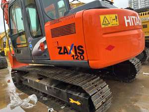 รถขุดใช้แล้ว12Ton HITACHI EX120รถขุดสะเทินน้ำสะเทินบกพร้อมปั๊มเครื่องยนต์ Hino Isuzu และส่วนประกอบมอเตอร์หลักรวมอยู่ด้วย - Product Image 3