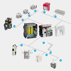 NA1-2000X～6300Xシリーズ汎用遮断器 - 電気引き出し型 - 固定型1 - 汎用空気遮断器 - Product Image 3