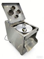 Machine à trancher les fruits et légumes en acier inoxydable à 4 trous pour bananes, pommes de terre, carottes