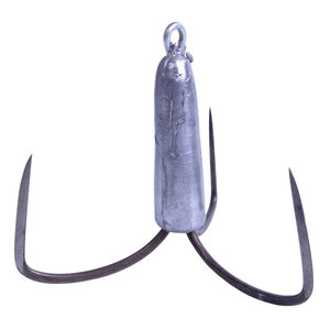 Hameçons d'ancrage avec plomb lesté 30g 40g 50g 60g 70g pour la pêche en eau douce, utilisation avec canne à lancer, hameçons multiples - Product Image 2