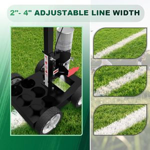 Premium professionale a strisce invertite parcheggio vernice Spray macchina nucleo pompa compatibile marcatura di linea per lotto Striping - Product Image 4