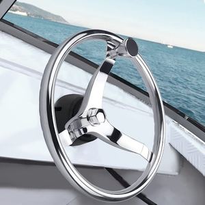 Volante marino de acero inoxidable para barco para <span class=keywords><strong>Seastar</strong></span> y Verado - Product Image 5