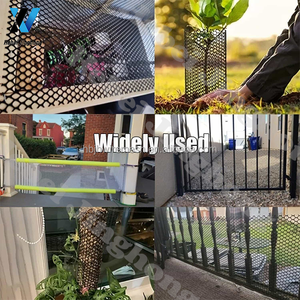 Protège-gouttières en plastique 1*20m avec 15 crochets fixes pour protéger les gouttières, les feuilles, les débris, les clôtures et les treillis. - Product Image 4