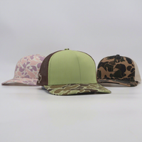 Casquette de mode personnalisée avec logo brodé en 3D, casquette Richardson 112 en maille de haute qualité, casquette snapback unie, casquette trucker, casquettes de baseball sportives