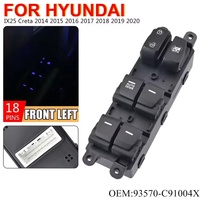Ensemble de commutateurs de vitres de voiture Q 93570-C92004X 93580-C9010 93580-C9000 93570C91004X 93570-C91004X pour Hyundai Ix25 Creta 2014-2020
