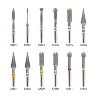 Tête de ponçage diamantée pour ongles, grain 3000, Zhejiang Yingmeng, pour prétraitement russe, élimination des peaux mortes et des ongles abîmés, format poche