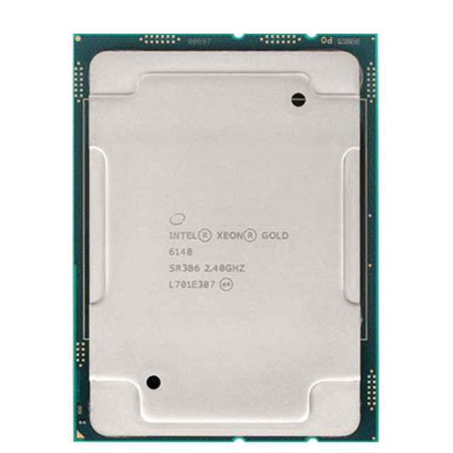 CPU Intel Xeon Gold 6148 Processor (27.5M Cache, 2.40 GHz) FC-LGA14B CD8067303406200 BX806736148 SR3B6 CPU 6148