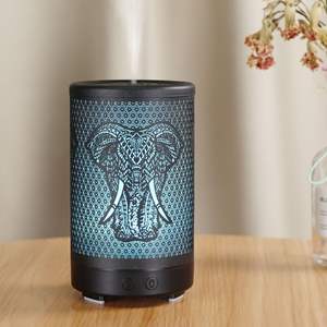 Diffuseur d'arômes intelligent Graffiti IoT 0,5L avec lumières colorées et fonction de minuterie pour la maison et le bureau - Product Image 1