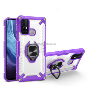 Funda de teléfono con soporte de anillo para Redmi 9T M3 Redmi9, carcasa resistente a prueba de golpes, 2021 - Product Image 1