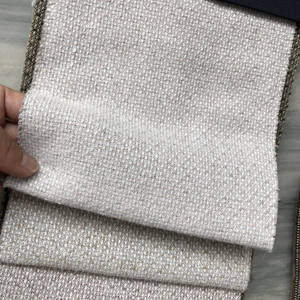 Tissu de rideau en mélange de polyester texturé au design moderne – Échantillon de tissu contemporain pour cantonnières et rideaux - Product Image 4