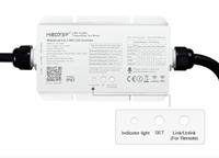 Miboxer Contrôleur de bande LED étanche Ip67 Wifi contrôlable à distance 5-en-1 Max 20a