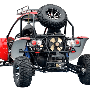 โกคาร์ท 400 ซีซี ขับเคลื่อน 4 ล้อ แบบสองที่นั่ง สไตล์รถแข่ง สำหรับกิจกรรมกลางแจ้ง - Product Image 1