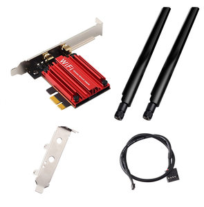 Module <span class=keywords><strong>Wifi</strong></span> <span class=keywords><strong>6</strong></span> AX1800 <span class=keywords><strong>Mini</strong></span> Pcie Chipset Mt7921 Double Bande 1800Mbps <span class=keywords><strong>Wifi</strong></span> <span class=keywords><strong>6</strong></span> <span class=keywords><strong>Carte</strong></span> Réseau Sans Fil <span class=keywords><strong>PCI</strong></span>-E avec BT5.2 - Product Image 1