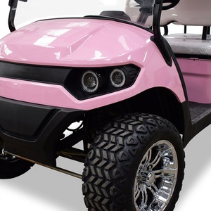 Voiturette de golf électrique à grande vitesse 4 places homologuée <span class=keywords><strong>DOT</strong></span>, homologuée pour la route, avec batterie au lithium, véhicule électrique pour adultes - Product Image 2