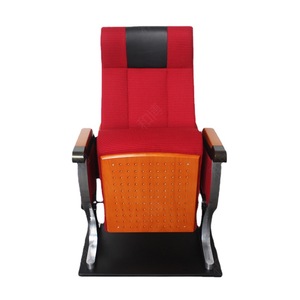 Silla de Auditorio Manwa Expo HB606 de haya roja con tablero de escritura para uso escolar - Product Image 5