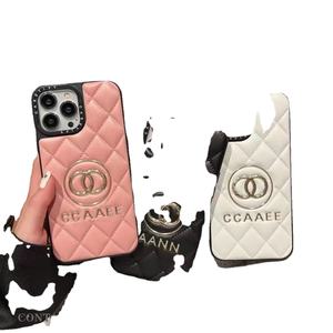 Funda de Lujo de Diseñador Doble CC BZ064 para iPhone 16 Pro Max, Carcasa Protectora para iPhone 13 Pro, 14, 12, Regalos para Celebridades de Internet - Product Image 2