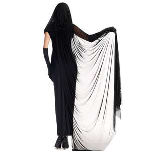 Vampire fantôme mariée femme diable robe noire jeu <span class=keywords><strong>de</strong></span> rôle Cosplay uniforme ensemble Halloween adulte femmes Costume - Product Image 5