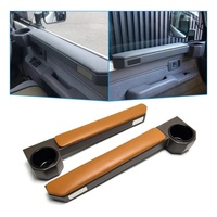 Organisateur de siège de console centrale YBJ marron, rangement pour boissons, accoudoir de porte, porte-gobelets pour Land Cruiser LC76 LC79 FJ79, nouveau