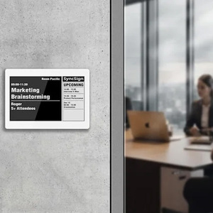 Plancher debout 31.5 pouces couleur E Ink Display Totem alimenté par batterie Technologie écologique Temps d'utilisation semestriel Écran E-Paper - Product Image 4