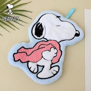 Linda Toalla <span class=keywords><strong>de</strong></span> <span class=keywords><strong>Mano</strong></span> con Bordado <span class=keywords><strong>de</strong></span> Snoopy, Absorbente, Gruesa, para Colgar en el Baño o la <span class=keywords><strong>Cocina</strong></span>, Paño Creativo para Lavarse las Manos - Product Image 2
