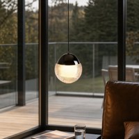 Lampe de chevet Moonlight Pearl pour chambre à coucher, lampe d'ambiance moderne minimaliste, lampe suspendue pour couloir et entrée